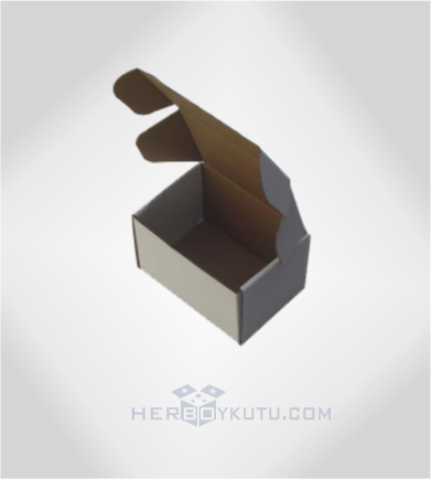 12x8x6,5 cm Ölçü Hazır Beyaz Kutu İmalatı Toptan Kutu Üretimi