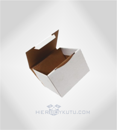 12,5x11x8 cm Ölçü Beyaz Kutu İmalatı Toptan Kutu Üretim