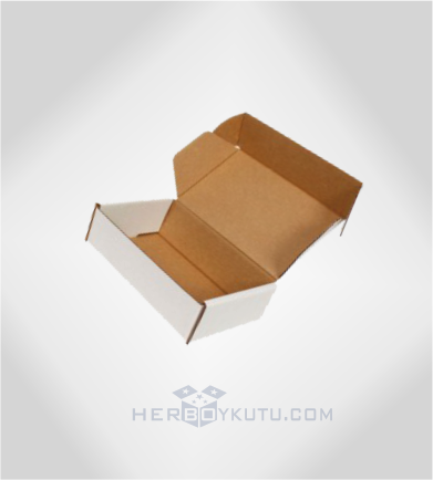 16x8x3 cm Ölçü Hazır Beyaz Kutu İmalatı Toptan Kutu Üretimi