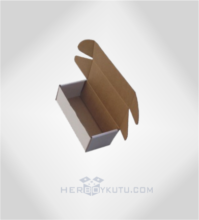 18x7,5x6 cm Ölçü Beyaz Kutu İmalatı Toptan Kutu Üretimi